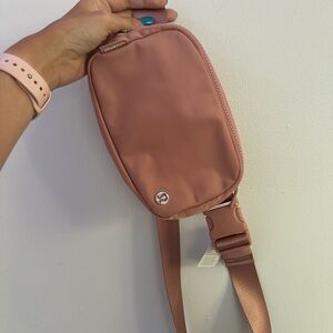 Pink Lululemon Belt Bag